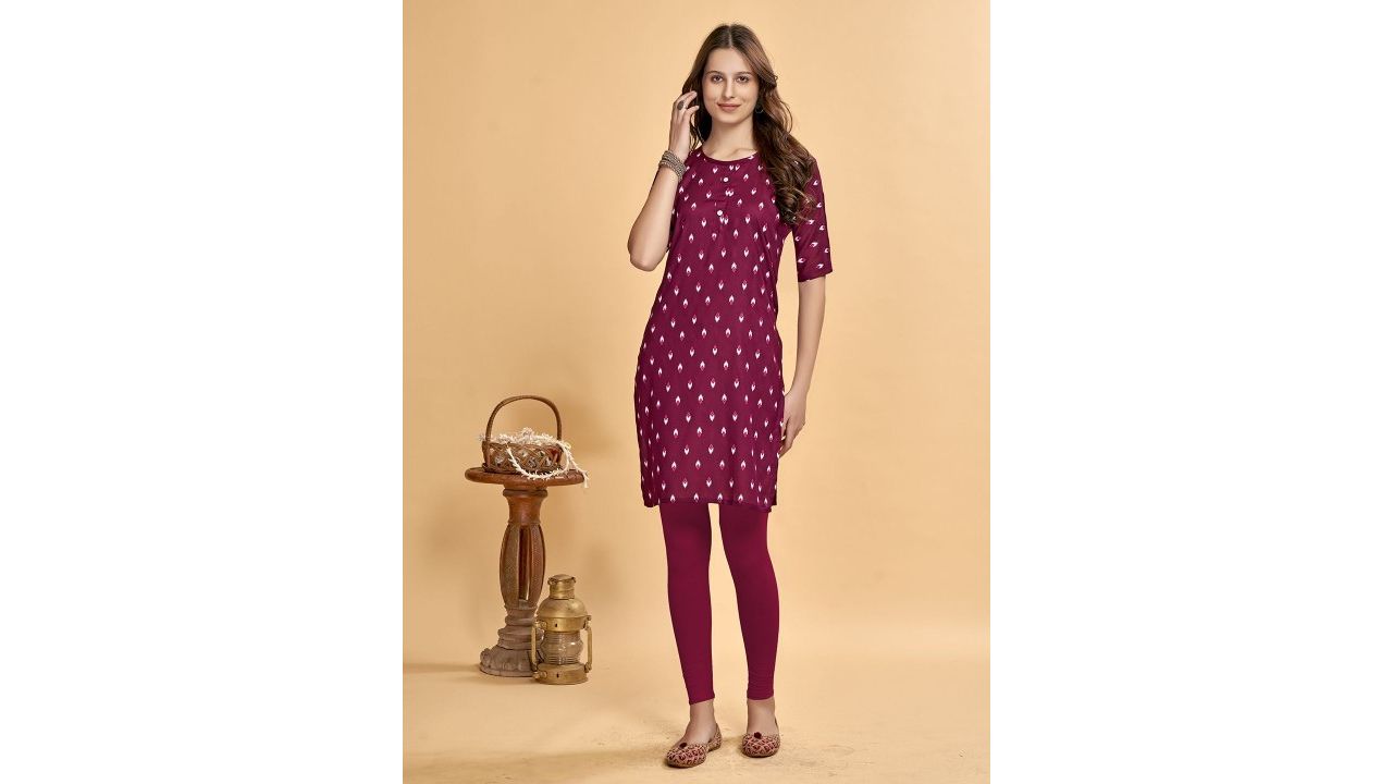 Anouk Rustic Women Printed Straight Kurta