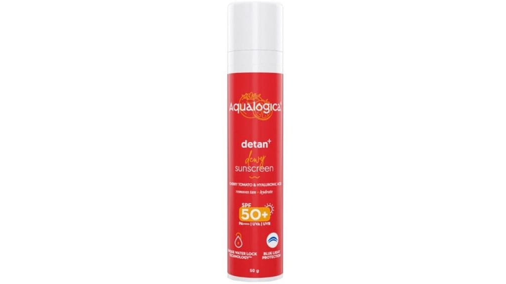 AqualogicaDetan+ Dewy Lightweight No White Cast Sunscreen with SPF 50+ & PA++++ - 50g