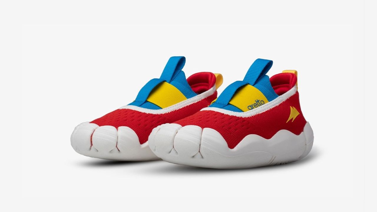 Aretto Kids Unisex Colour Pop Adaptive Fit Breathable Slip-On Sneakers with Anti-Skid Sole