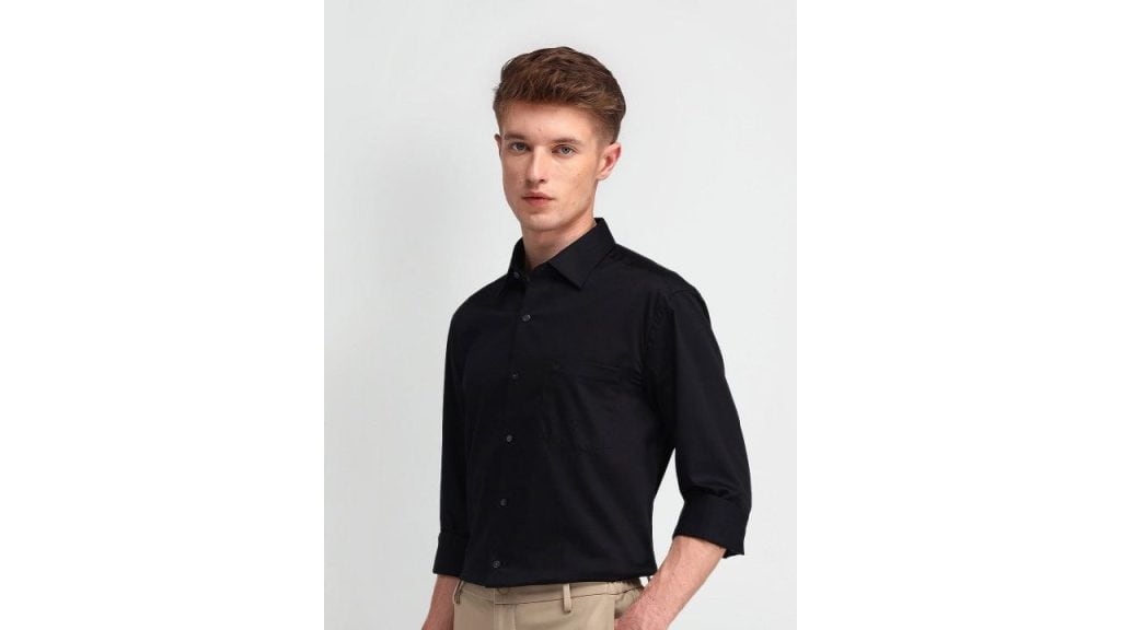 Arrow Slim Fit Cotton Formal Shirt
