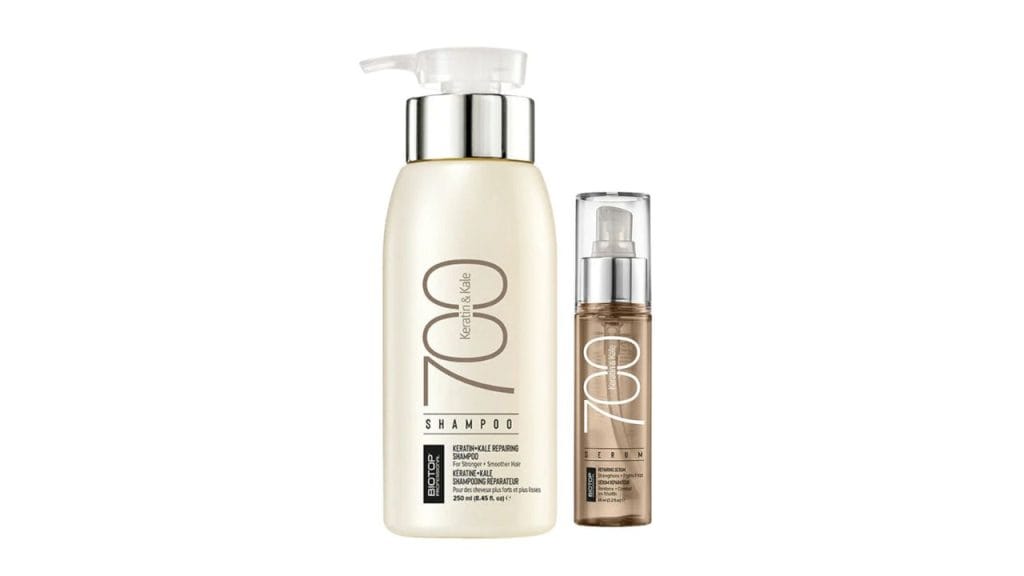 BIOTOP PROFESSIONALSet Of 700 Keratin & Kale Shampoo 250ml & Serum 65