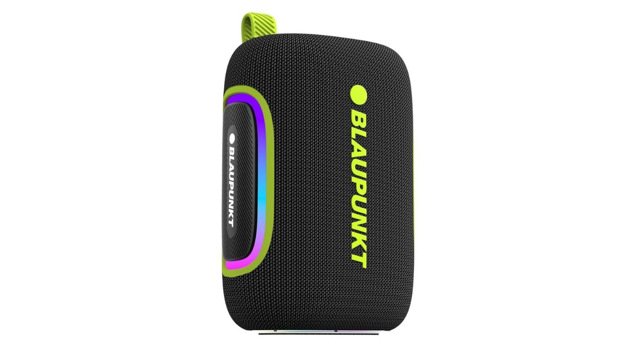 BLAUPUNKTAtomik OMG 75W Bluetooth Party Speaker With RGB Lights & Wireless Mic