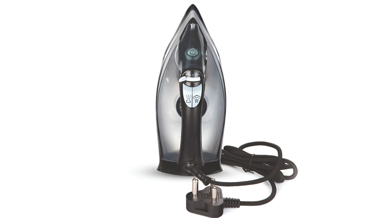 BOROSILNightGlide Black 2000W Steam Iron With Vertical & Horizontal Steam Busting
