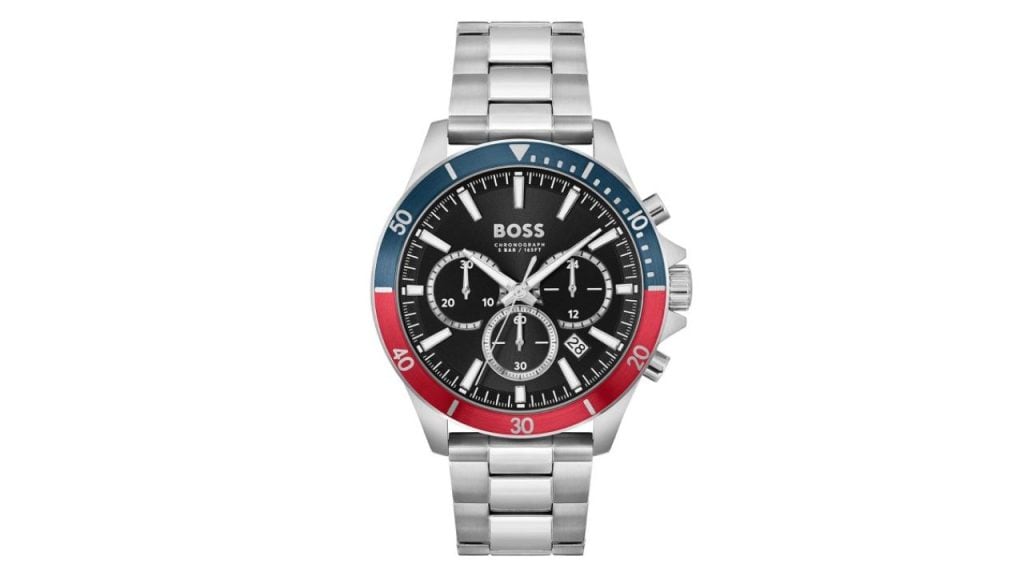 BOSS Troper Men Stainless Steel Bracelet Style Analogue Chronograph Watch