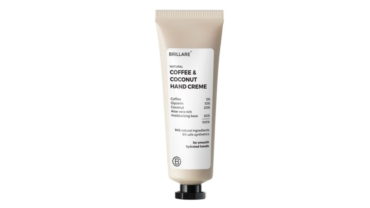 BRILLARE Natural Coffee & Coconut Hand Creme - 30g