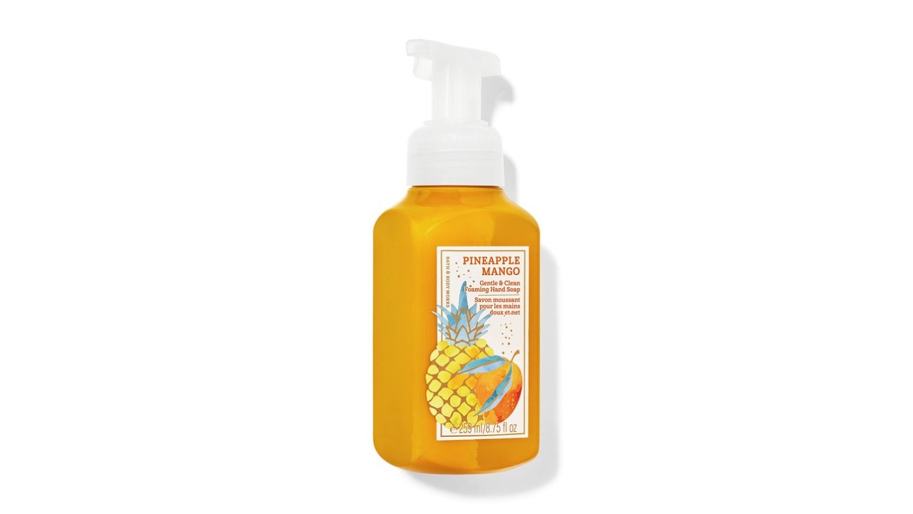 Bath & Body Works Pineapple Mango Gentle & Clean Foaming Hand Soap - 259 ml