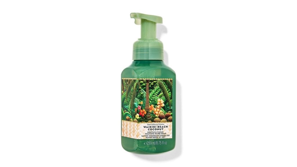 Bath & Body Works Waikiki Beach Coconut Gentle & Clean Foaming Hand Soap - 259 ml