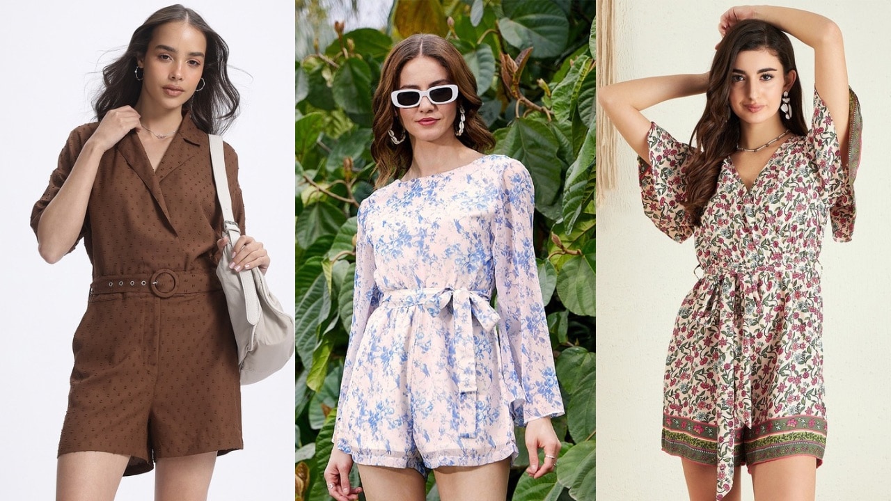 Best Belted Playsuits for Women