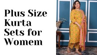 Best Plus Size Kurta Sets for Womem