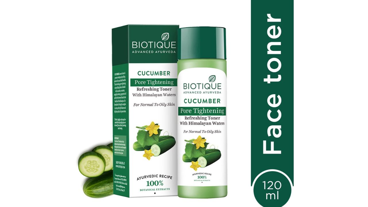 BiotiqueCucumber Pore Tightening Normal to Oily Skin Refreshing Toner - 120ml
