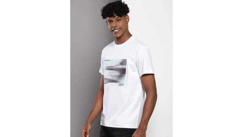 Calvin Klein Jeans Printed Cotton T-shirt
