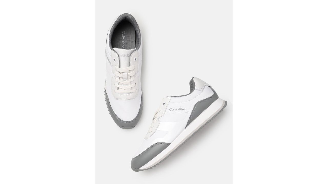 Calvin Klein Men Colourblocked Regular Sneakers