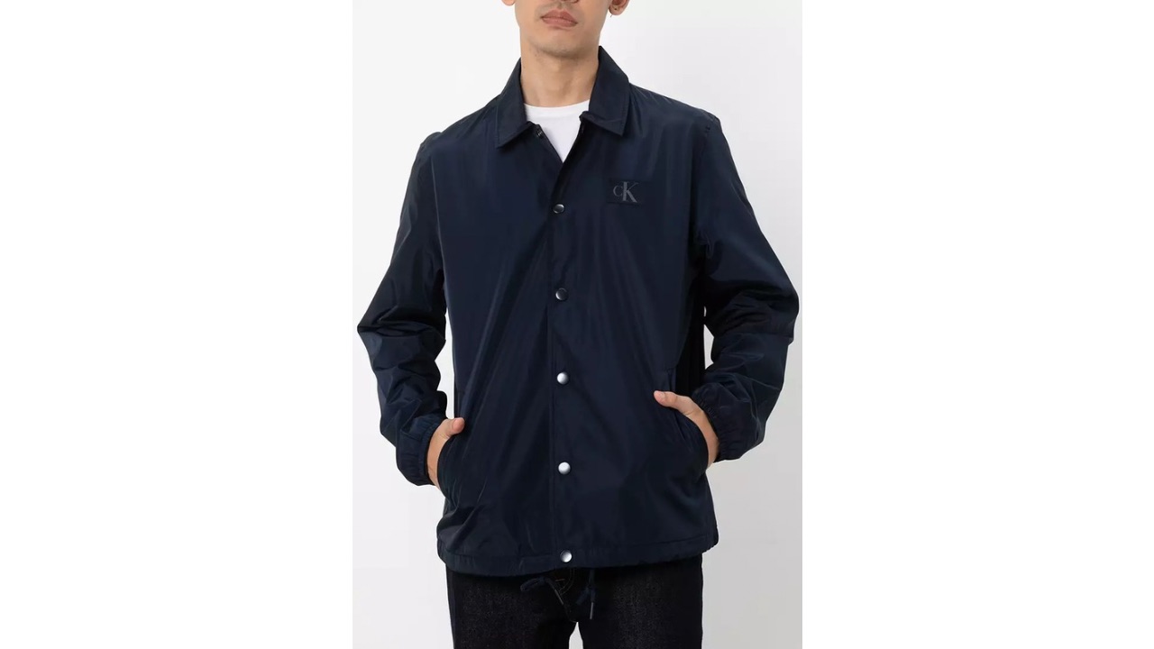 Calvin Klein Nylon Coach Jacket - Calvin Klein Jeans
