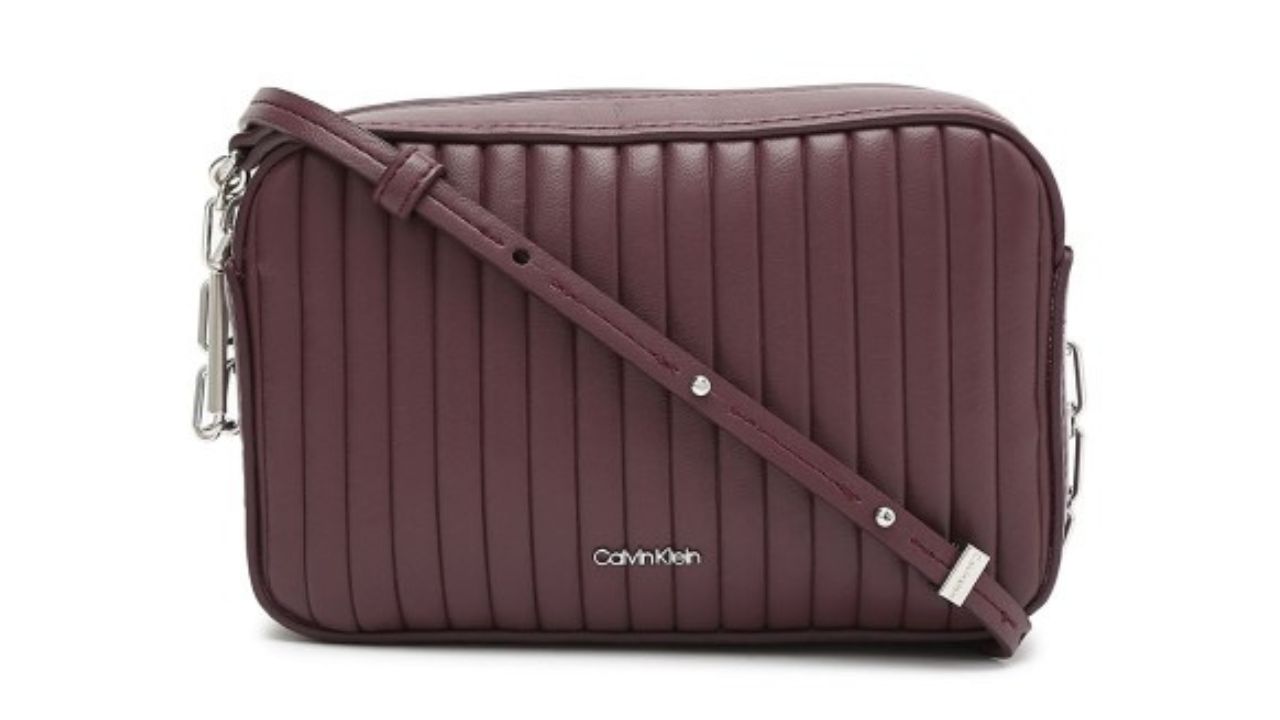Calvin Klein Women Solid Crossbody Sling Bag