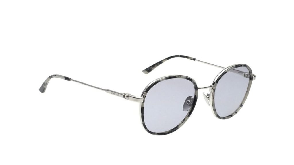 Calvin KleinUnisex Round Sunglasses with UV Protected Lens 18101 071 52