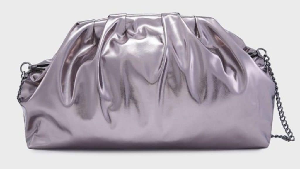 Caprese Roxene Women Gunmetal Small Clutch