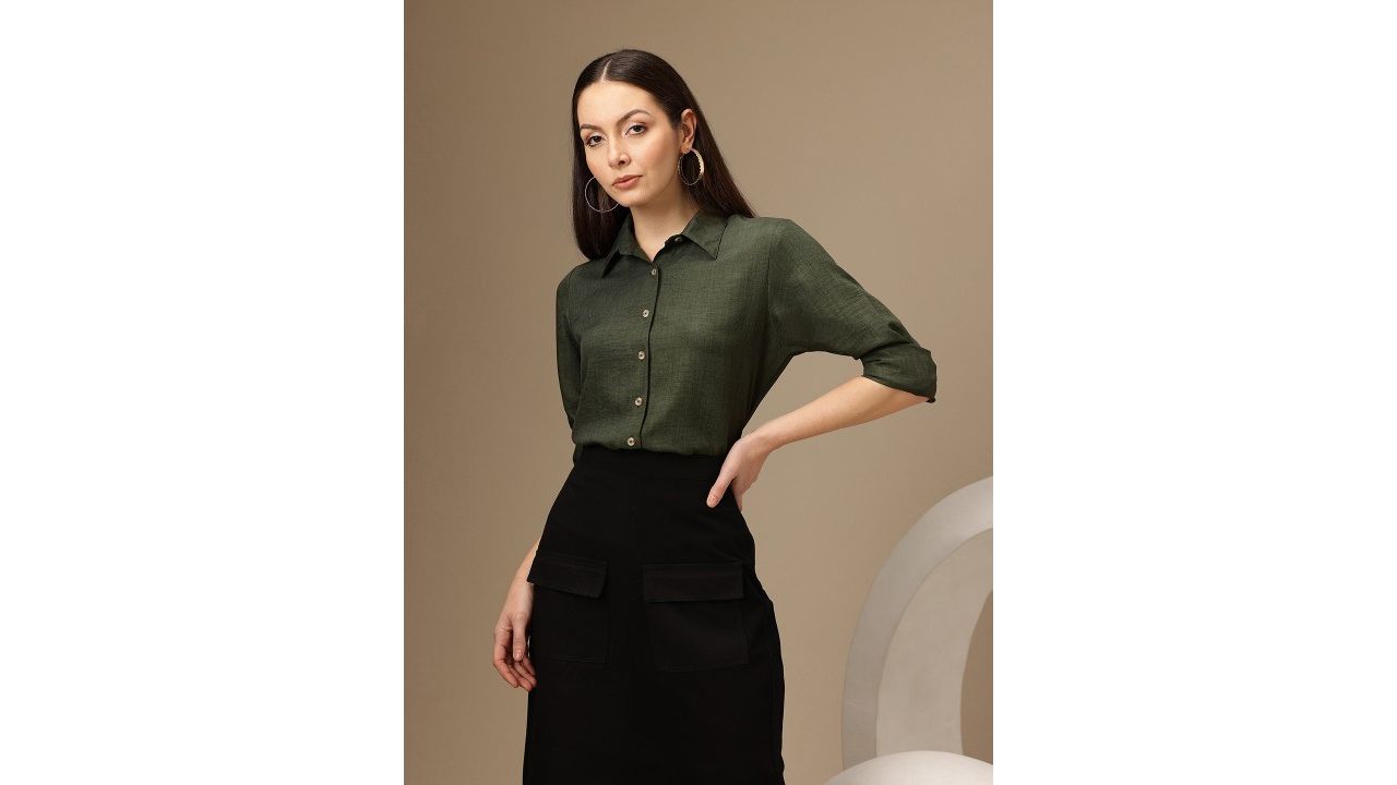 Chemistry Pure Cotton Formal Shirt