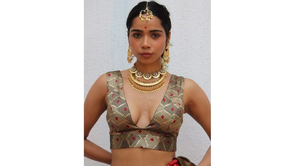 ChidiyaaWoven Design Brocade Saree Blouse