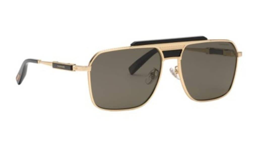 Chopard Men Square Sunglasses with Polarised and UV Protected Lens SCHL3162300PSG