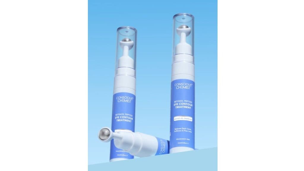 Conscious Chemist Retinol Peptide Under Eye Cream Serum