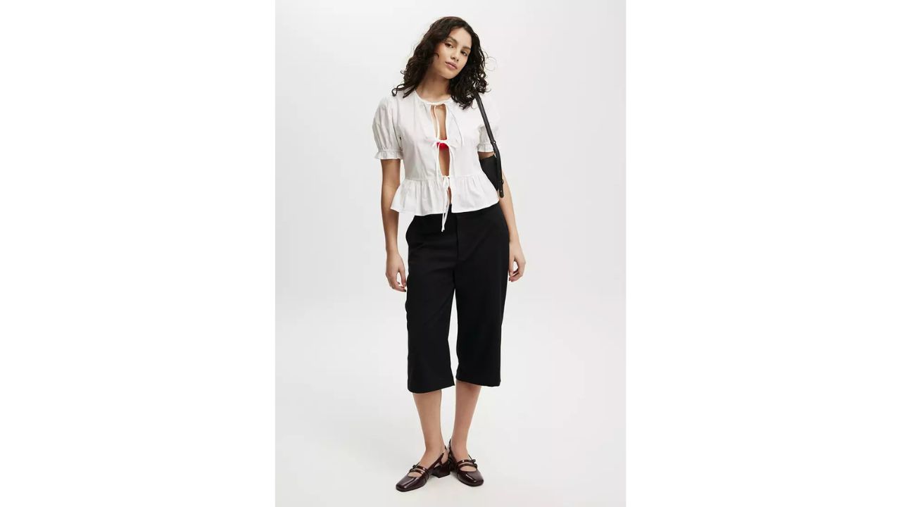 Cotton On Suiting Capri Pants