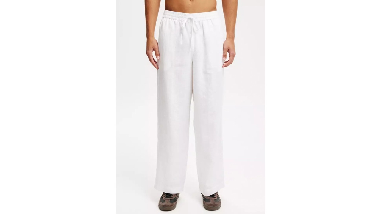 Cotton On Super Baggy Linen Pants