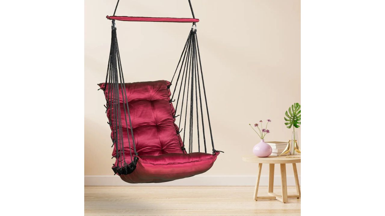 Curio Centre Soft Cotton Hammock Hanging Swing Chair