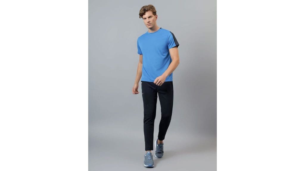 DIDA Men Poly Catania Track Pants With Contrast Piping