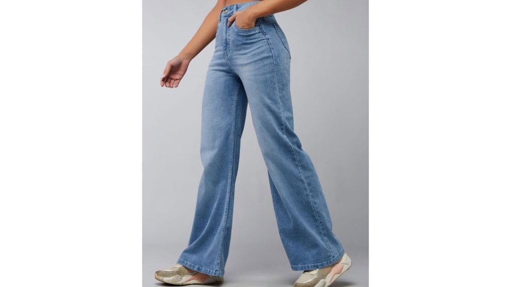DOLCE CRUDOWide-Leg High-Rise Regular-Length Stretchable Shaping Denim Jeans