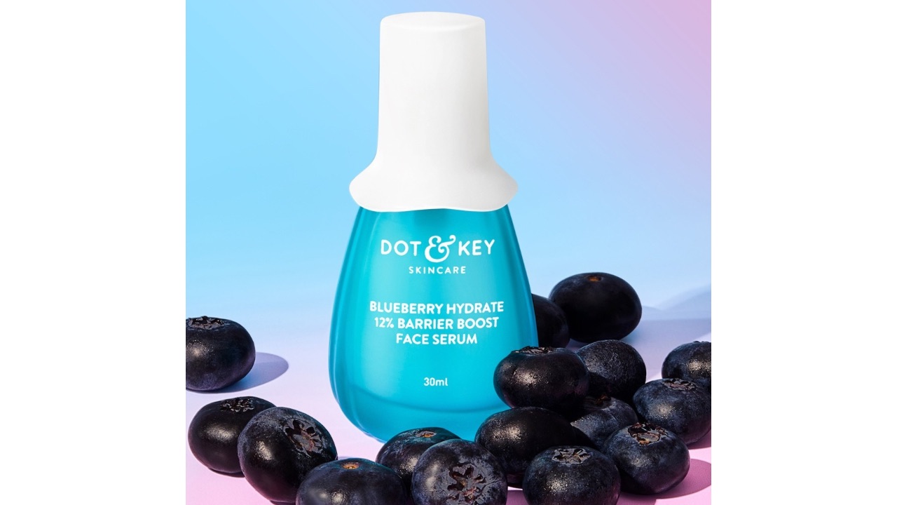 DOT & KEY12% Barrier Boost Serum with Ceramides, Hyaluronic Acid & Blueberry - 30 ml