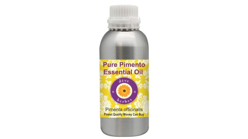 Deve Herbes Natural Therapeutic Grade Steam Distilled Pure Pimento Essential Oil