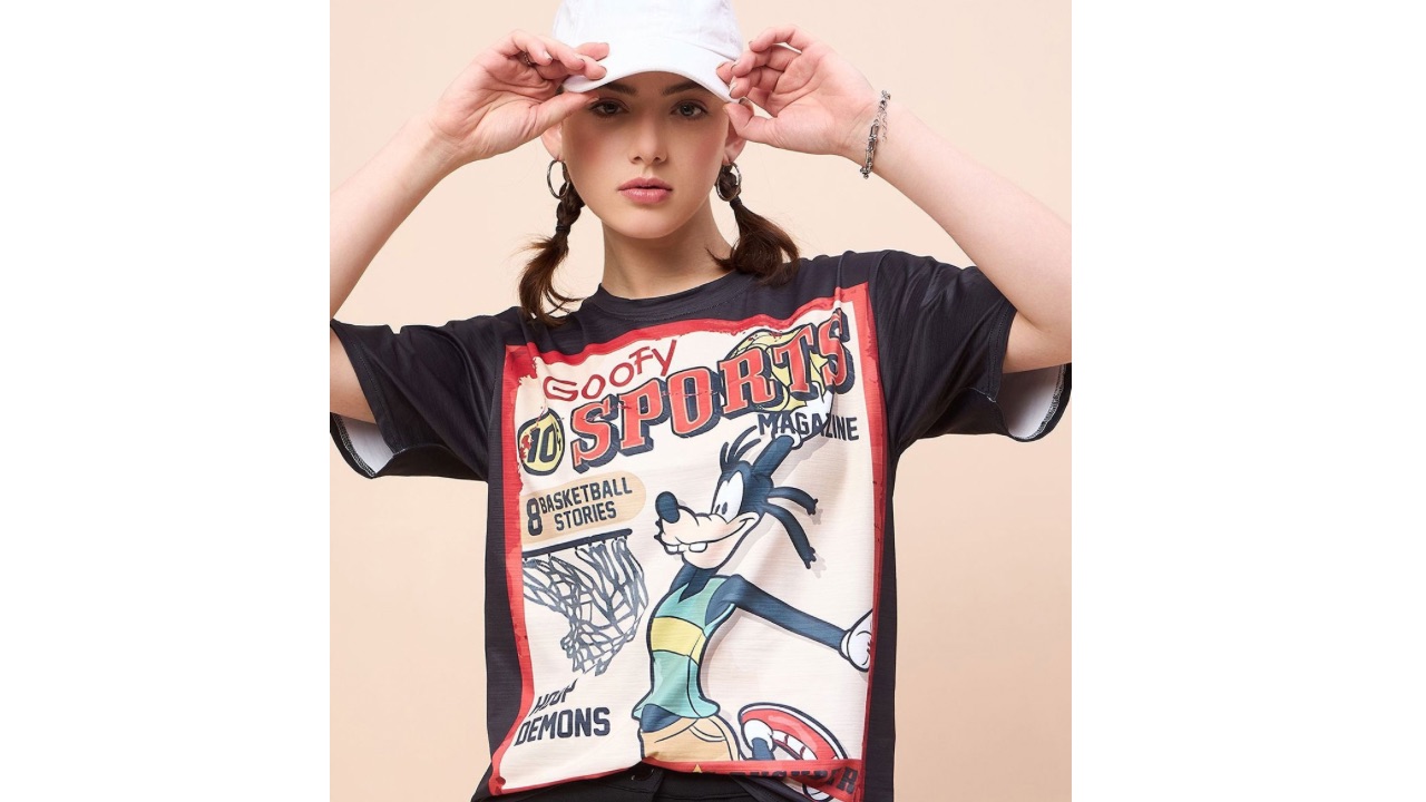 DressBerryWomen Graphic Printed Regular Fit T-shirts