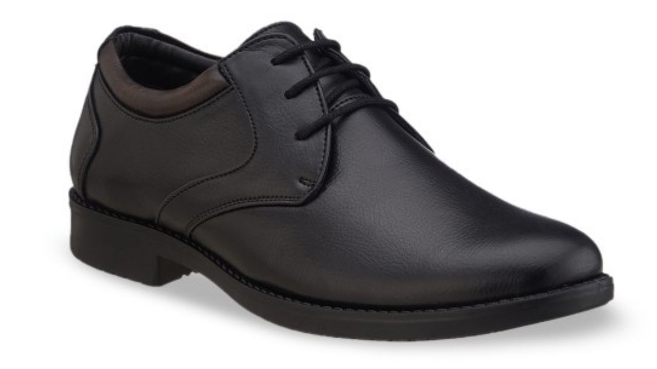 Duke Men Textured Formal Derbys