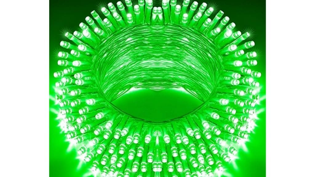 ENORMITYGreen Rice Shape String Lights