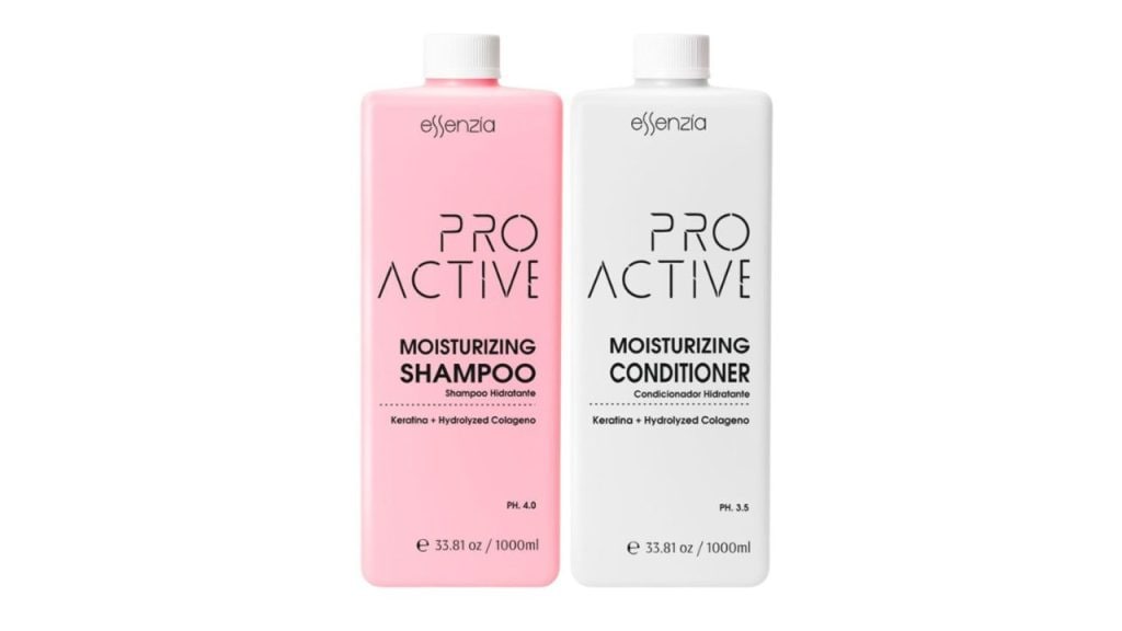 Essenzia Set Of 2 Pro Active Moisturizing Shampoo & Conditioner