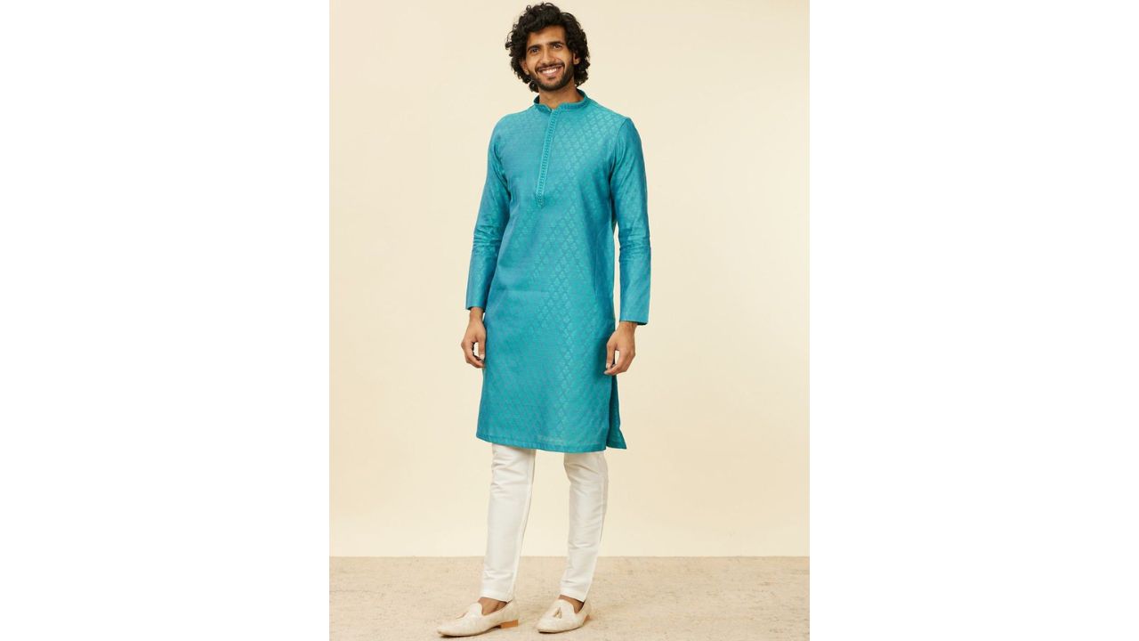 Everyday Festive: The Regular-Fit Embroidered Kurta