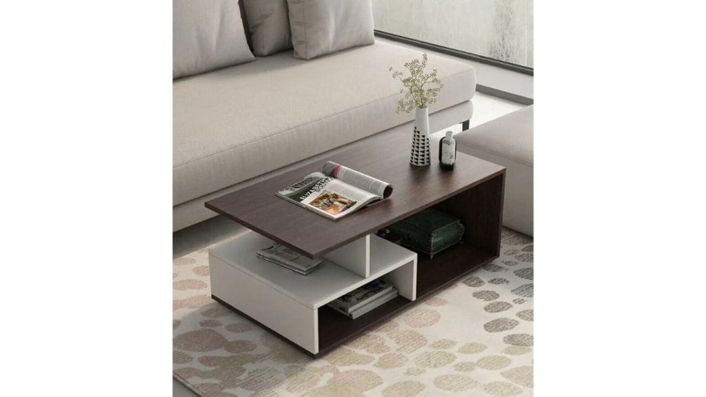 FURNEASER Witely Tea Table for Living Room