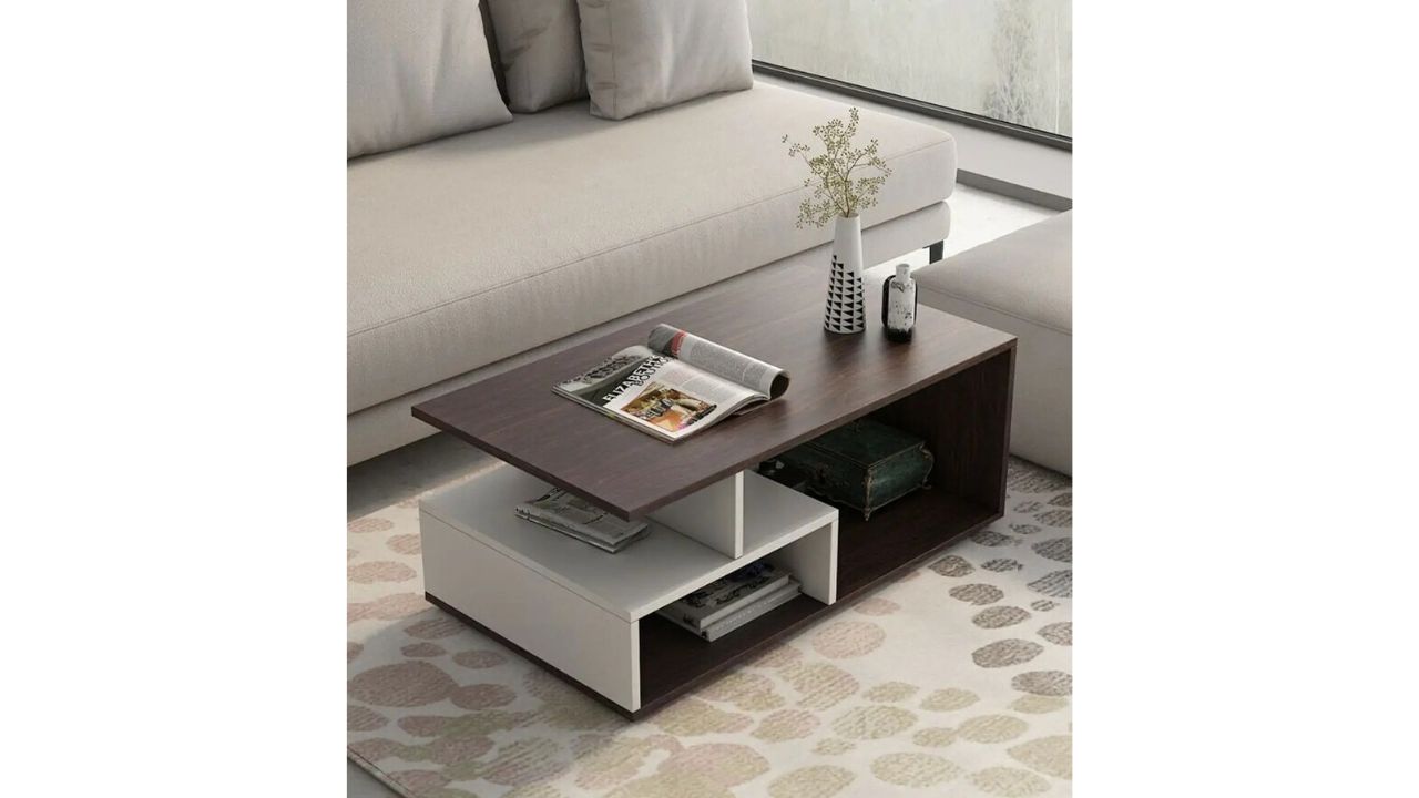 FURNEASER Witely Tea Table for Living Room