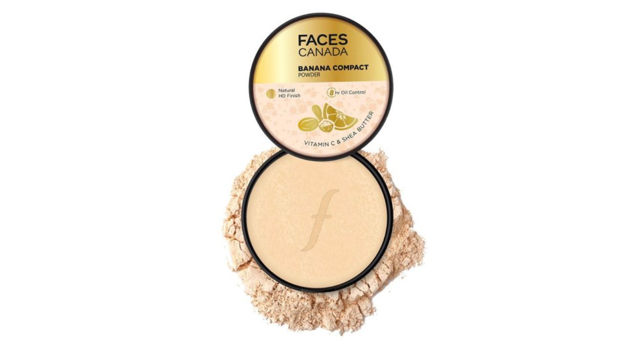 Faces Canada Banana Compact Powder – Oil Control That Lasts All Day