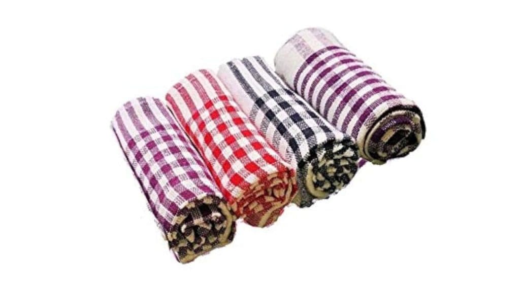 G 1 Kitchen Duster Wet Dry Cotton Cleaning Cloth Set of 4