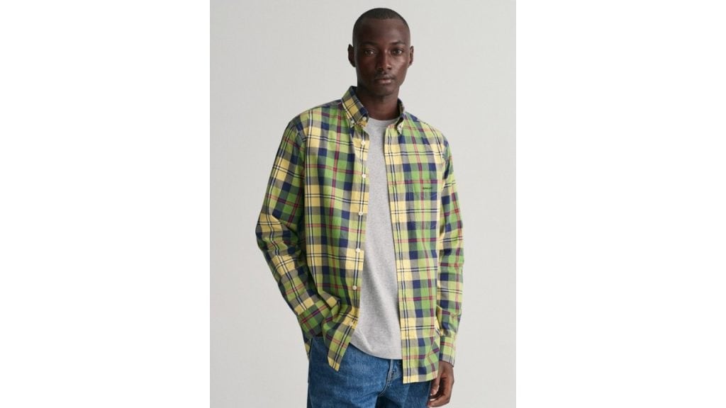 GANTRegular Fit Button Down Tartan Checked Shirts