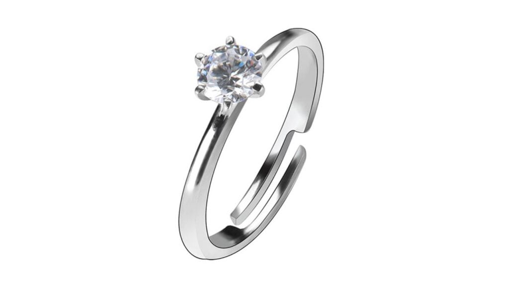 GIVA 925 Silver Snowfall Ring