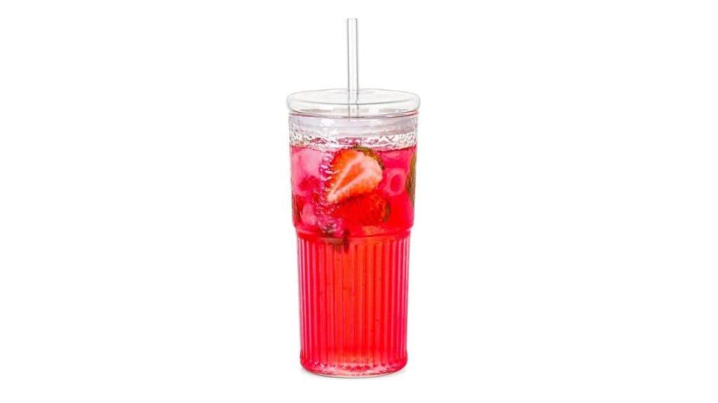 Ginoya Brothers 600ml Glass Mason Tumbler