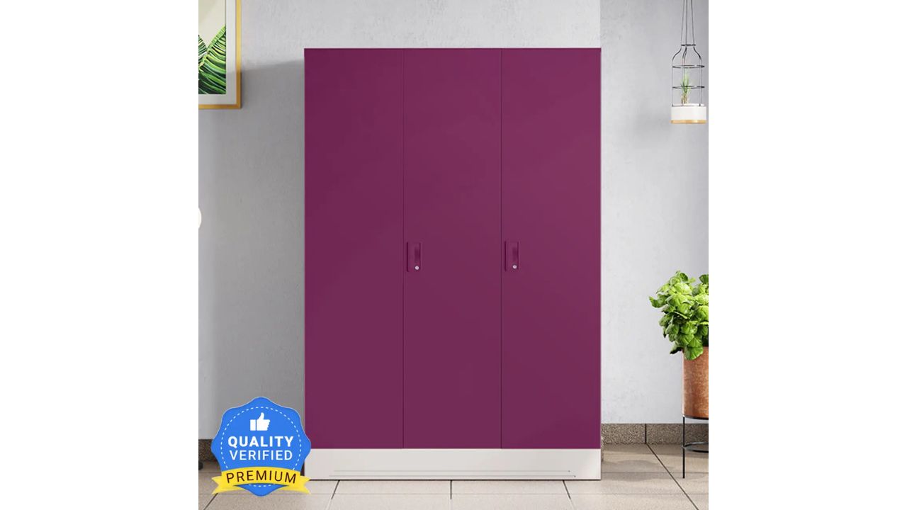 Godrej Interio Slimline 3 Door with Locker