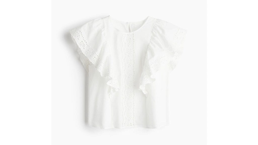 H&M Broderie Anglaise Blouse 2