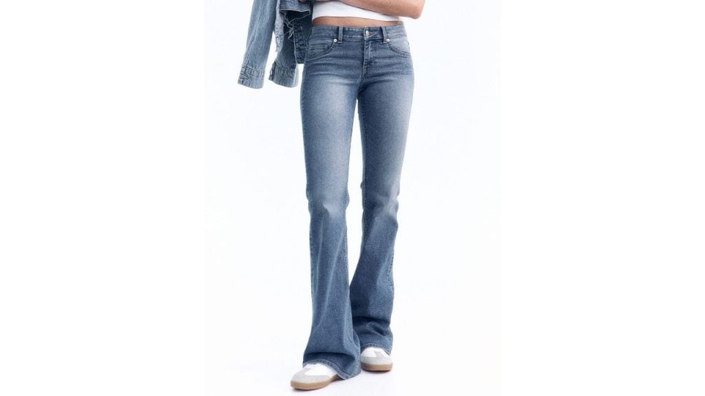 H&M Flared Low Jeans