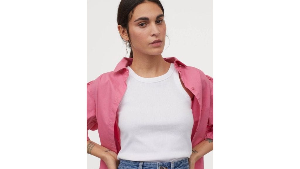 H&M Ribbed vest top