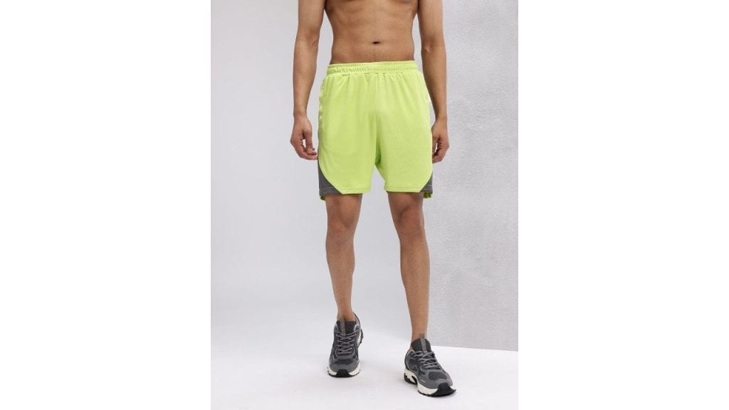 HRX by Hrithik Roshan Men Rapid-Dry Side Striped Running Shorts