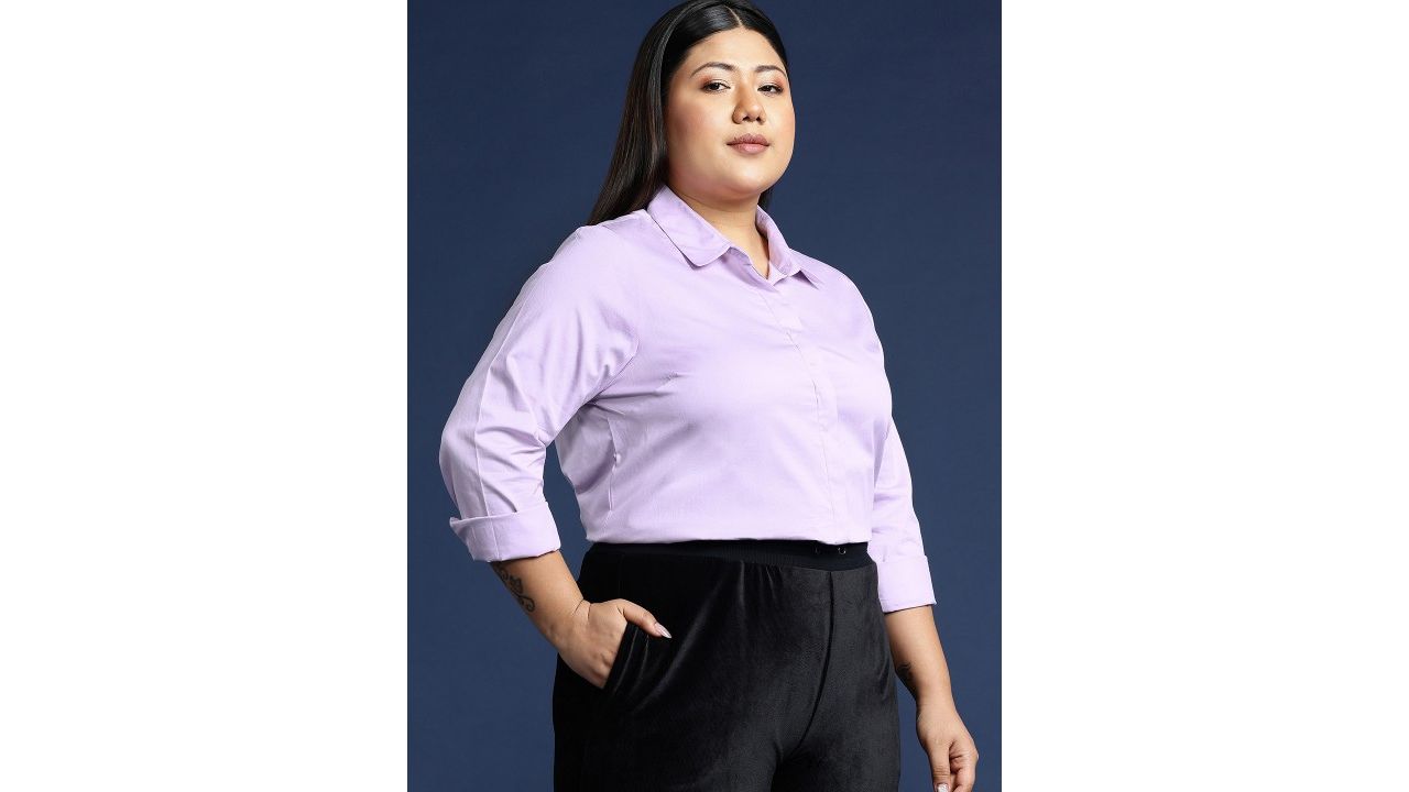 Hancock Plus Size Pure Cotton Formal Shirt