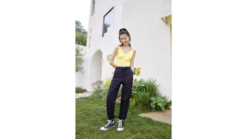 Hopeshow Elastic Cuff Track Pants